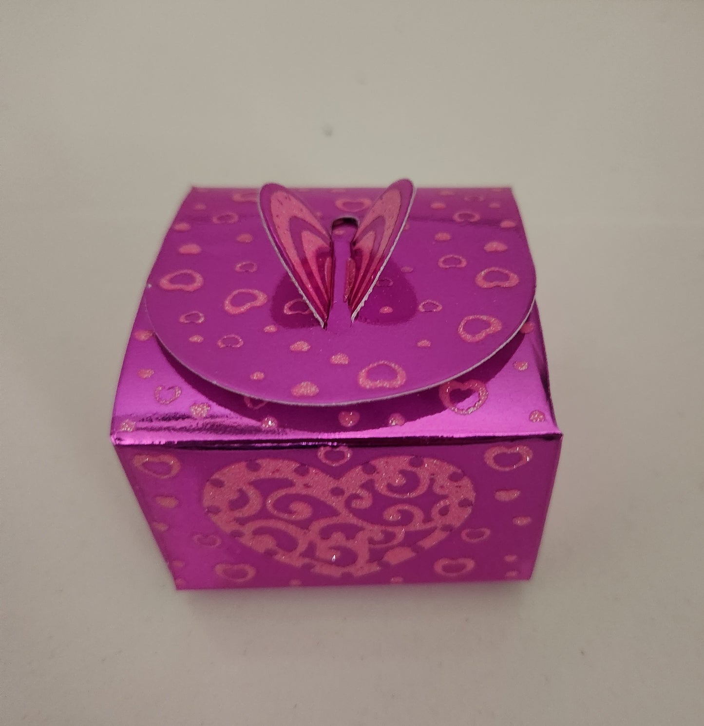Pink Butterfly box - pack of 12