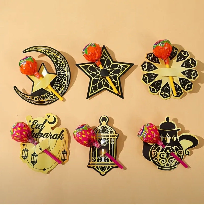 Eid lollipop holders - pack of 12