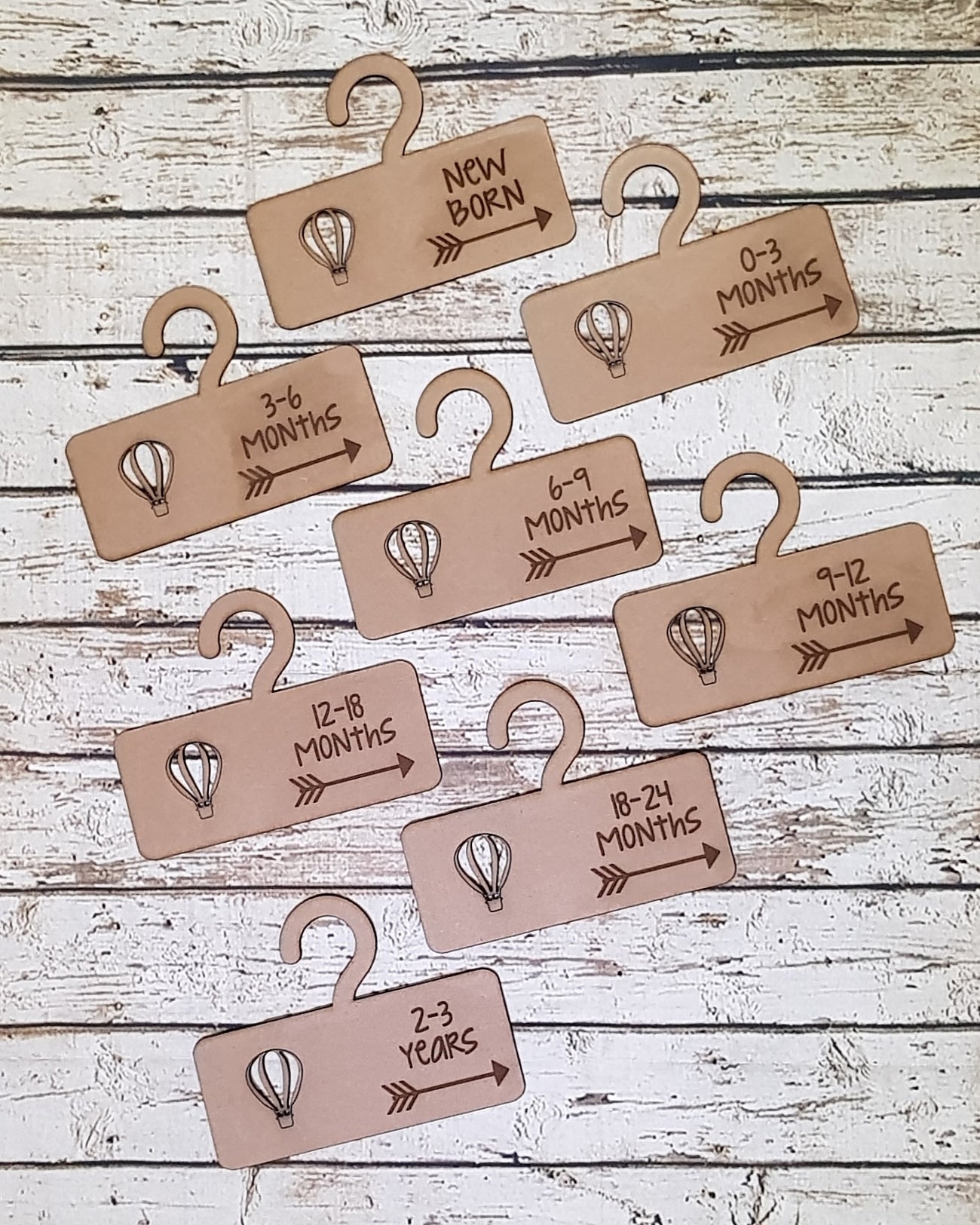 Baby Clothing Divider - set of 8