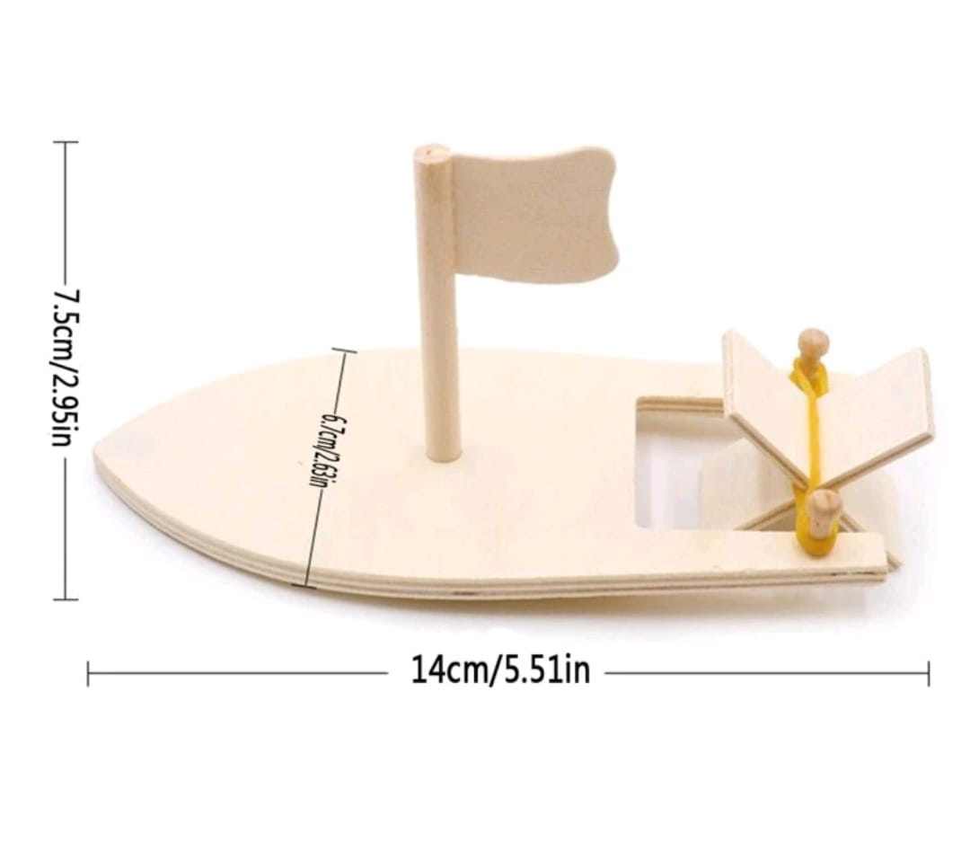 Wooden DIY boat