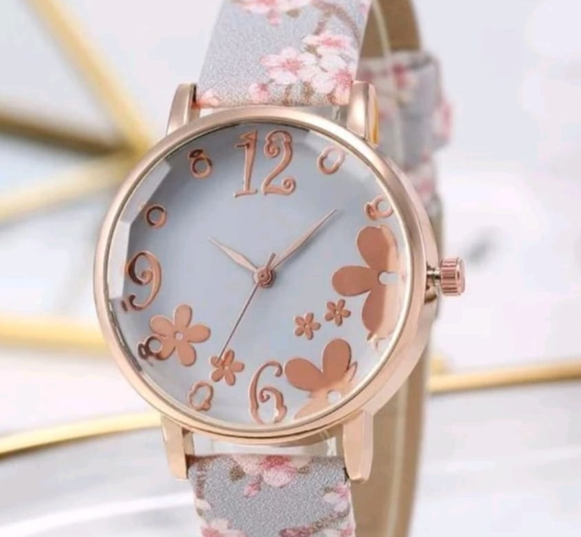 Floral watch