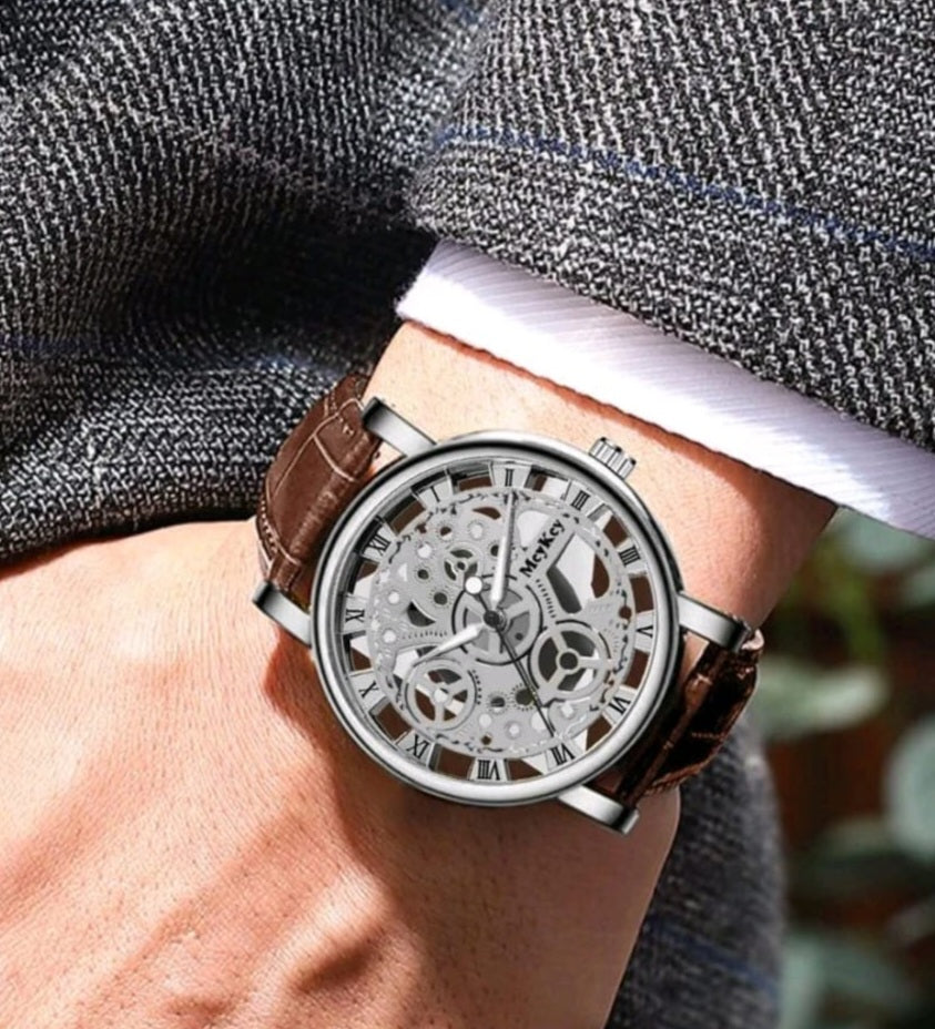 Mens watch brown