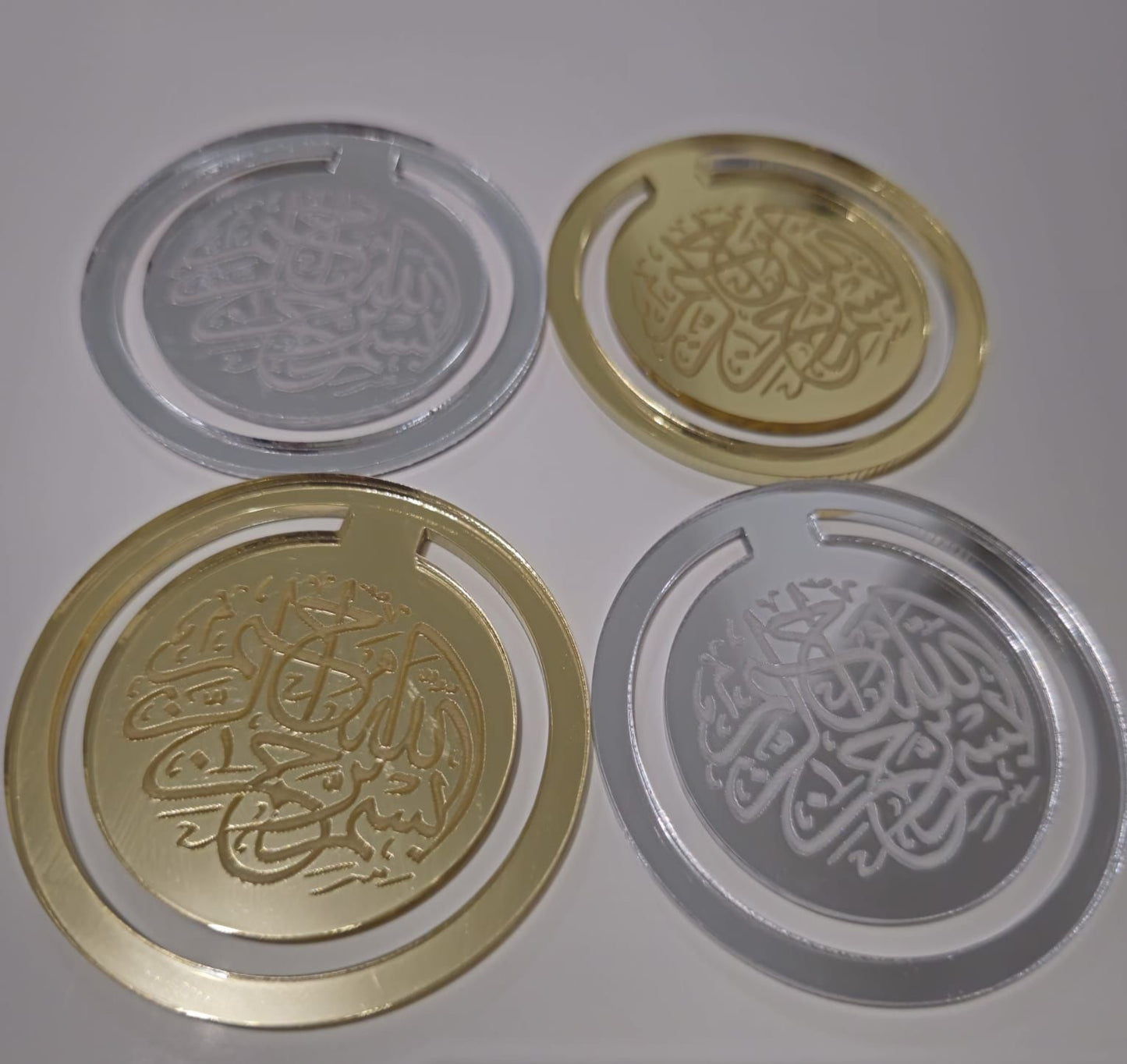 Gold Quraan Clip Acrylic