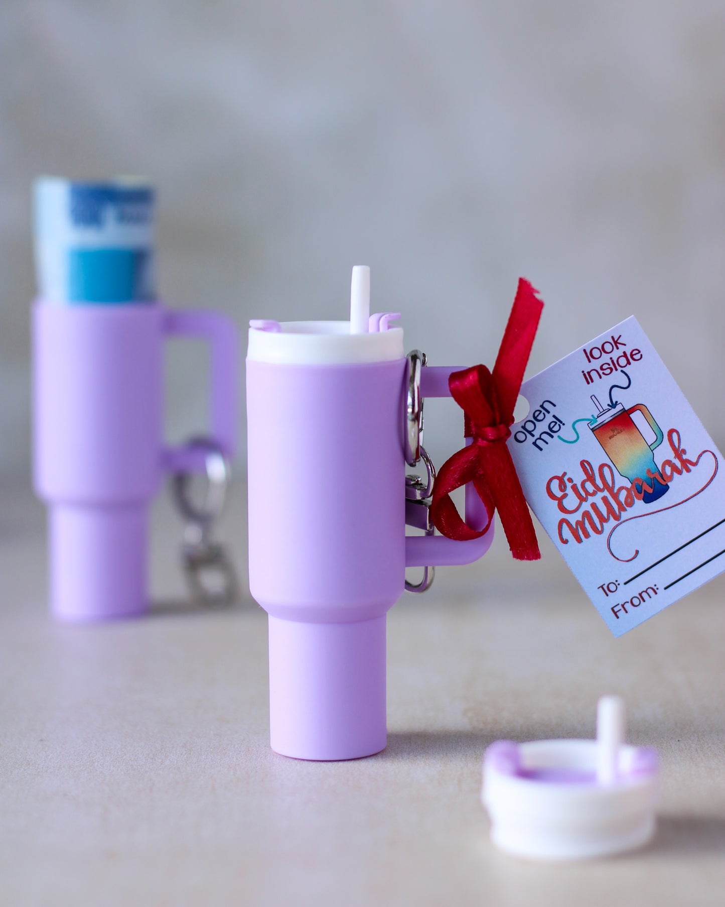 Money Holder Cup Keyrings - pack of 4