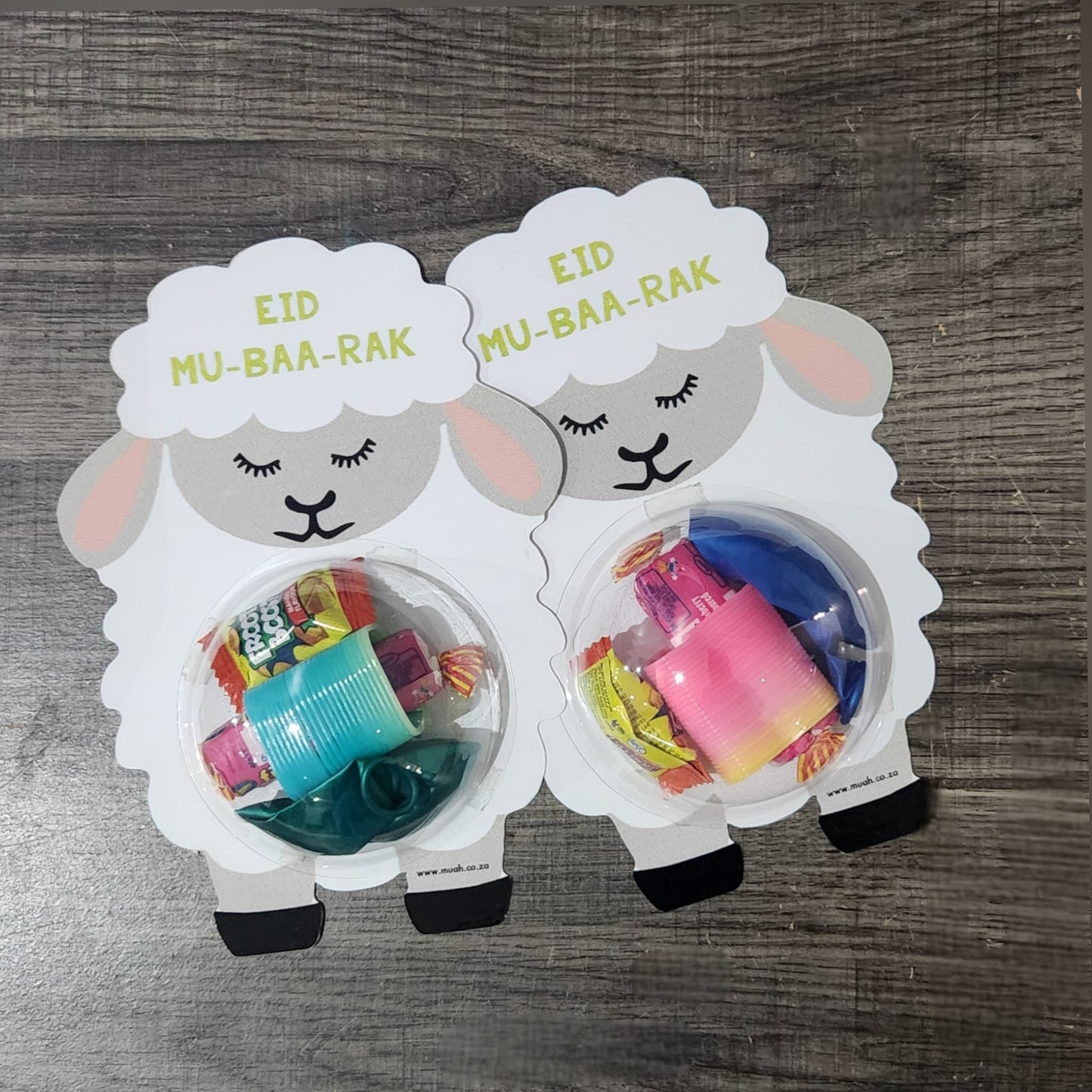 Eid Mu-baa-rak sheep pack