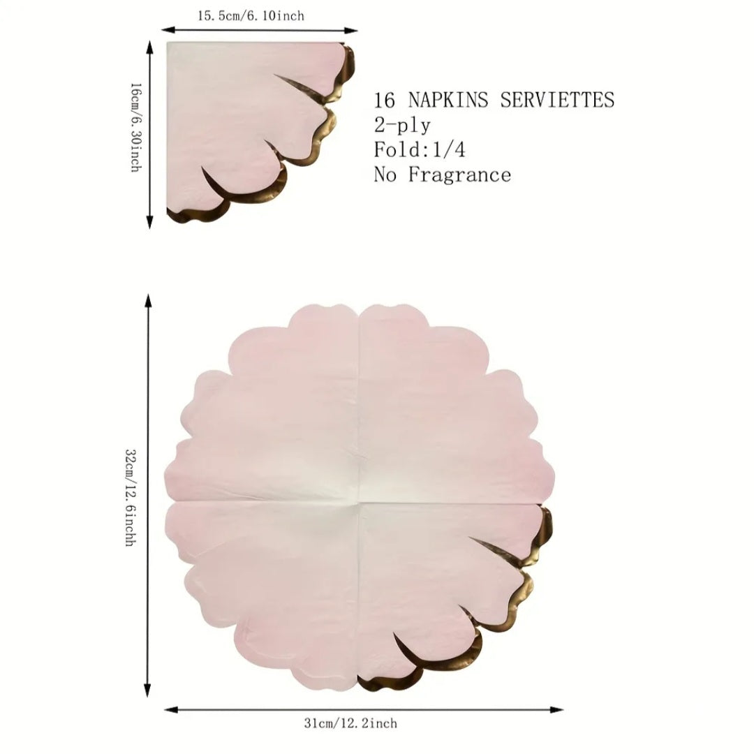 Petal Flower Shaped Serviette