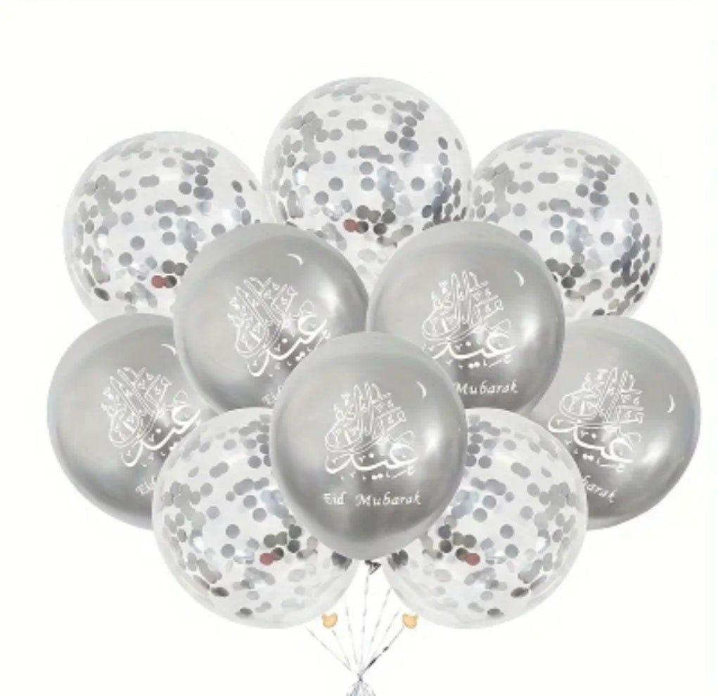 Eid Balloons Pack of 10