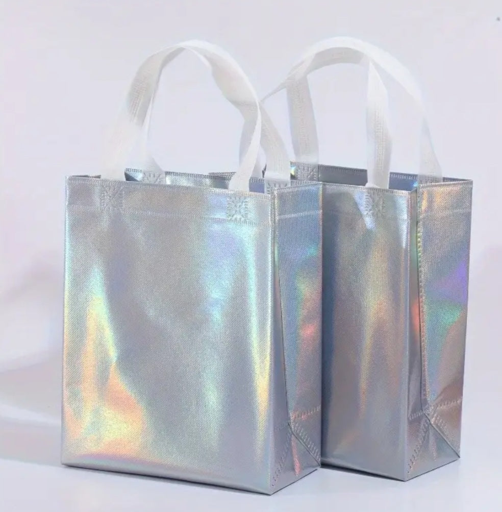 Metallic Shopper Bag Holographic