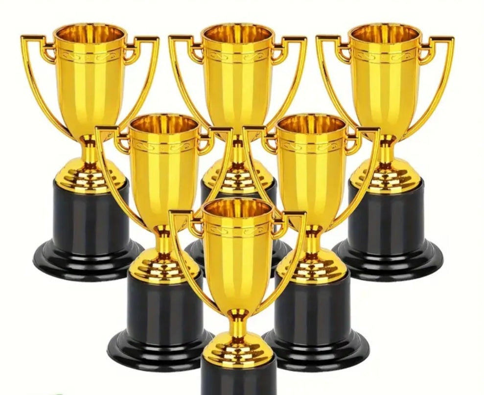 Mini Plastic Trophy 1 pc