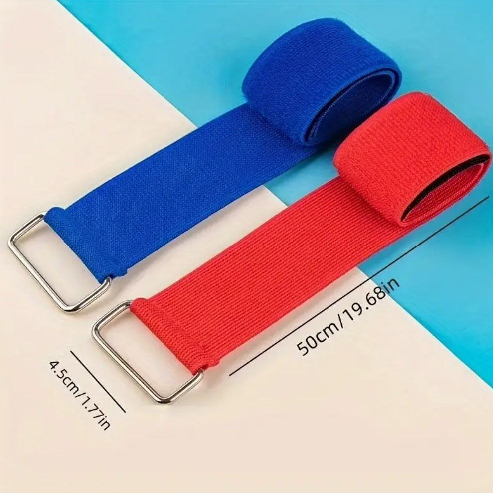 3 legged race ties -Black only 2 pieces