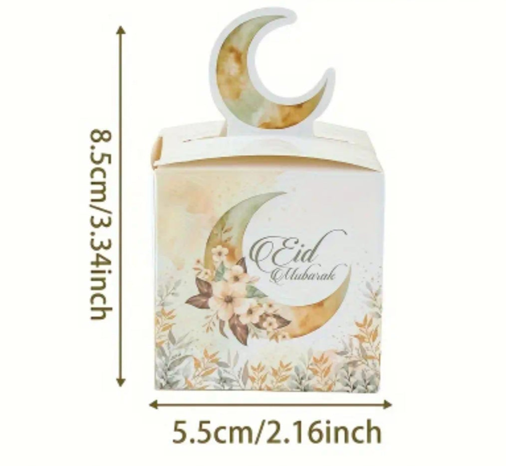 Eid Mubarak Boxes - pack of 6