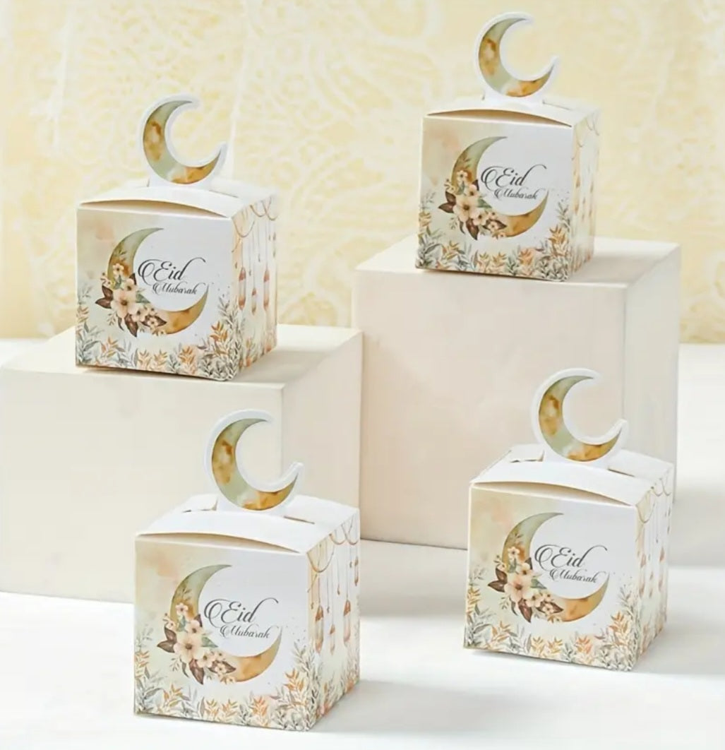 Eid Mubarak Boxes - pack of 6