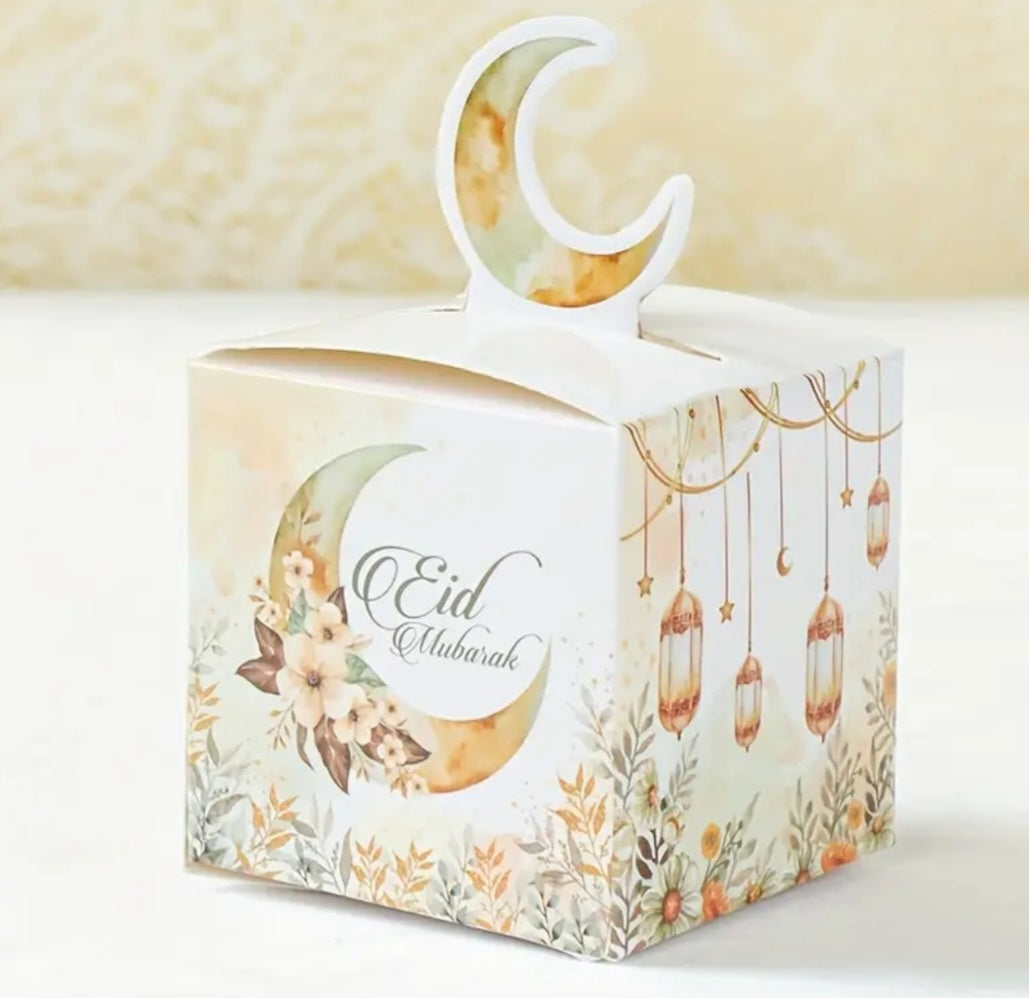 Eid Mubarak Boxes - pack of 6