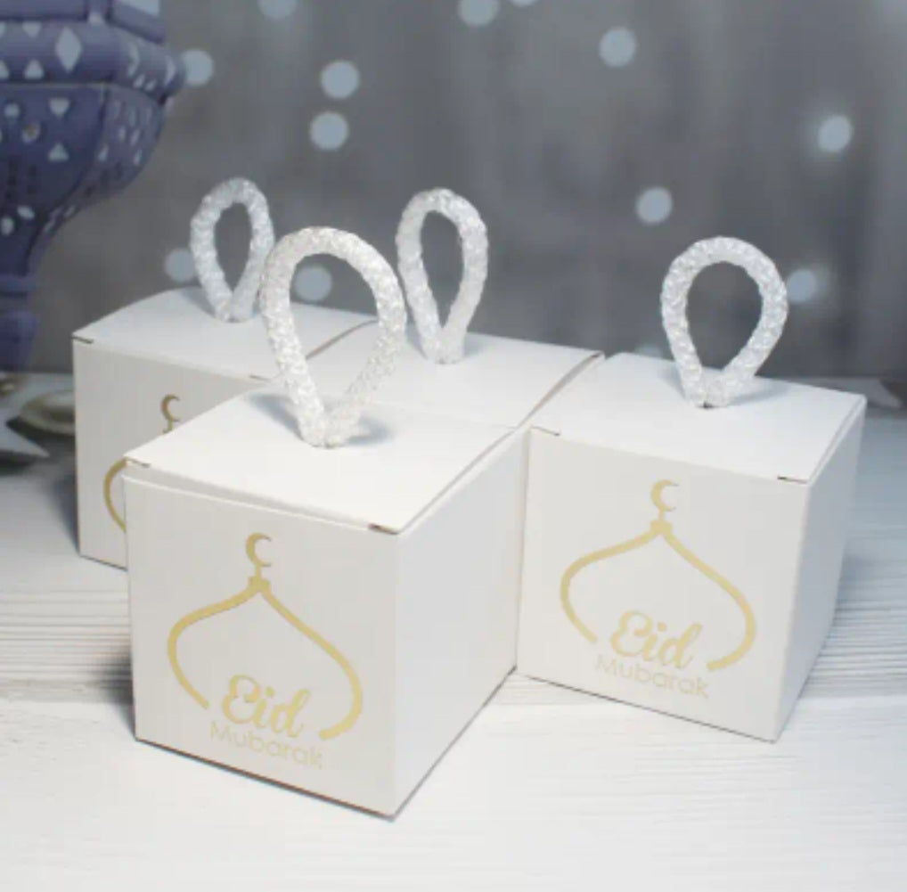 Eid Mubarak Boxes - pack of 10