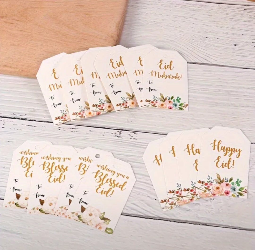 Eid Gift Tags - pack of 20