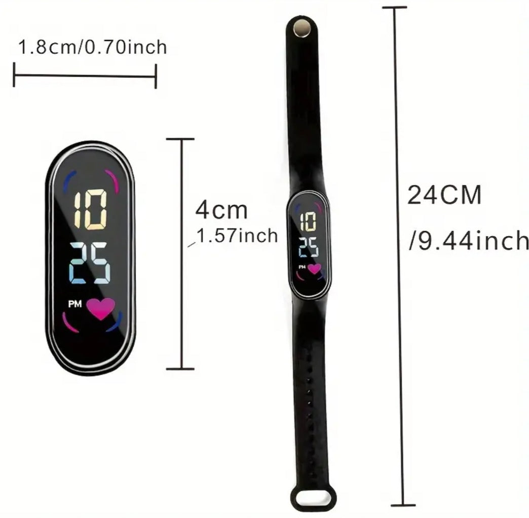 Kids digital watch