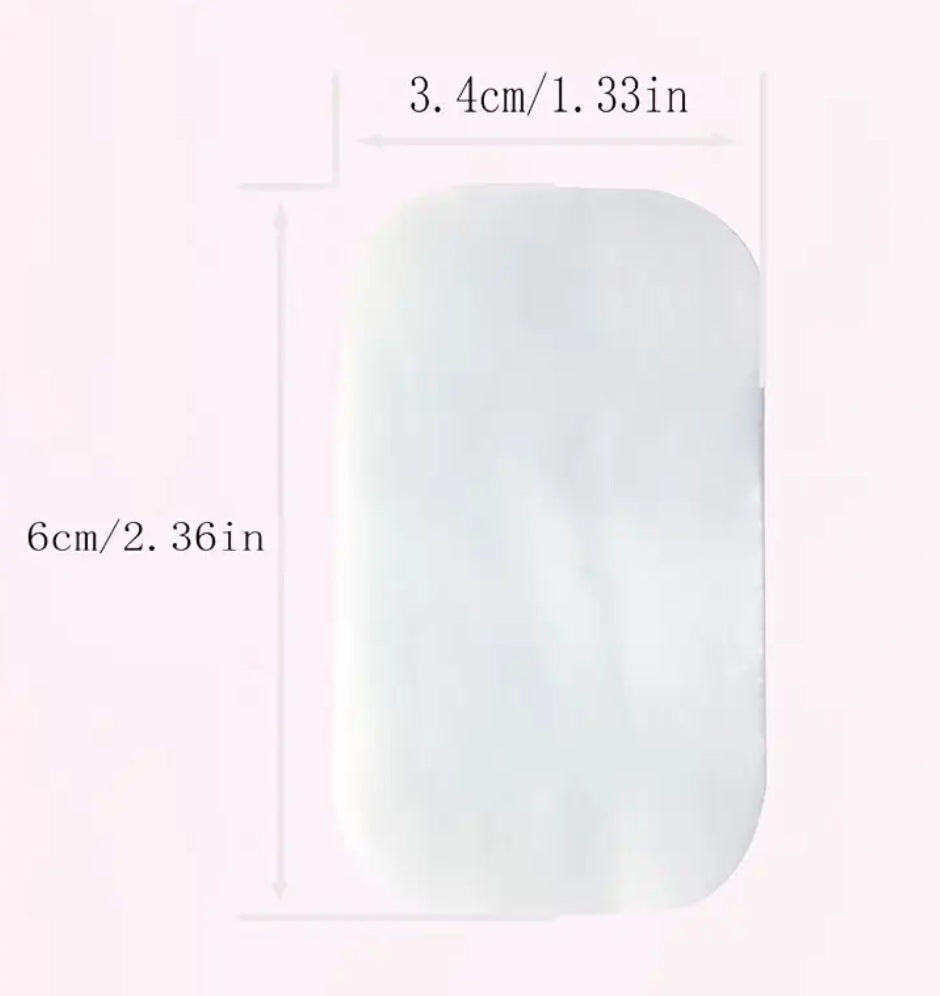 Unscented soap sheets in small box - 139 sheets/box