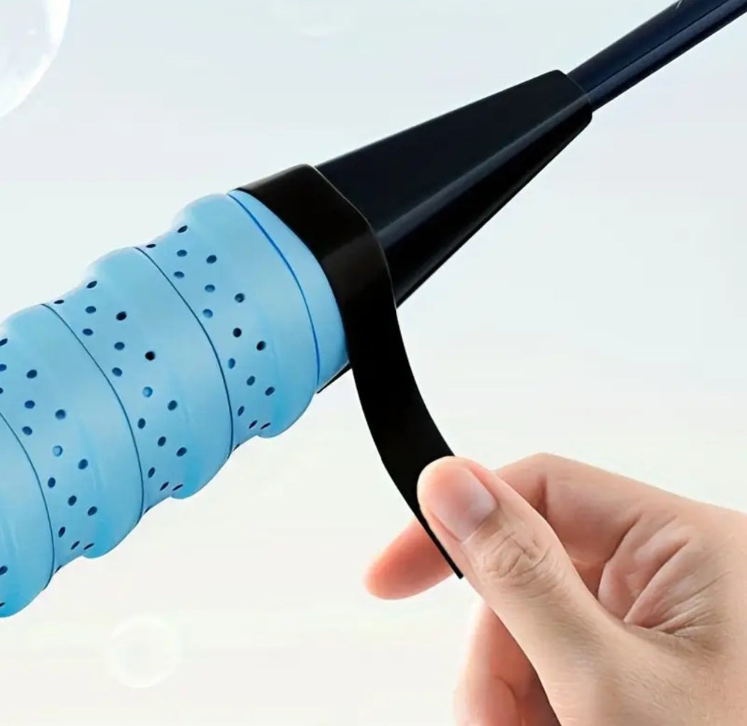 Padel Bat Padded Overgrip - 1 pc: Black