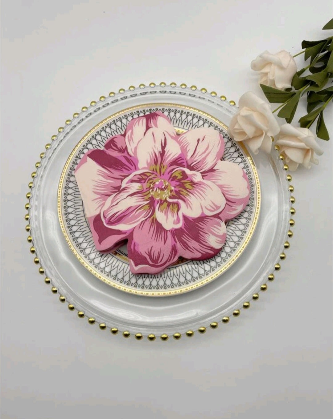 Flower Shaped Serviettes