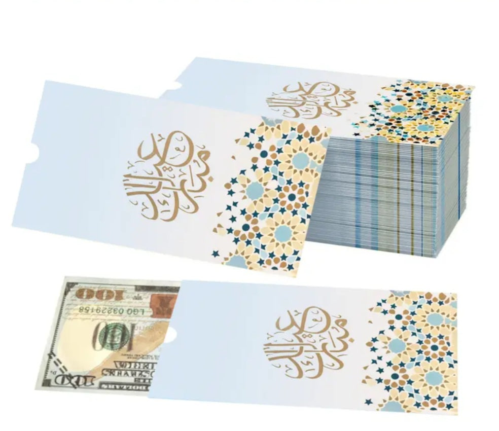 Eid Mubarak Envelopes- pack of 10