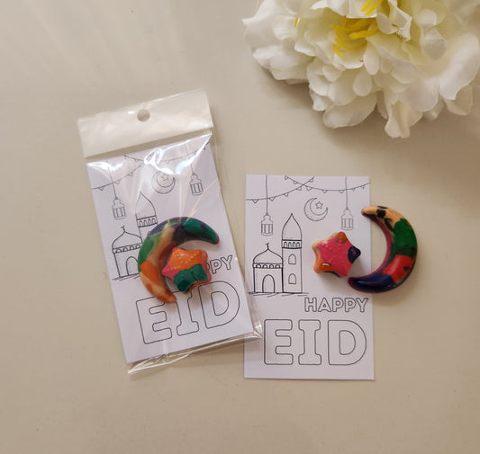 Moon & Star Crayon Set