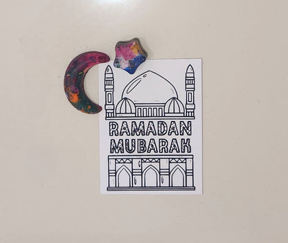 Moon & Star Crayon Set