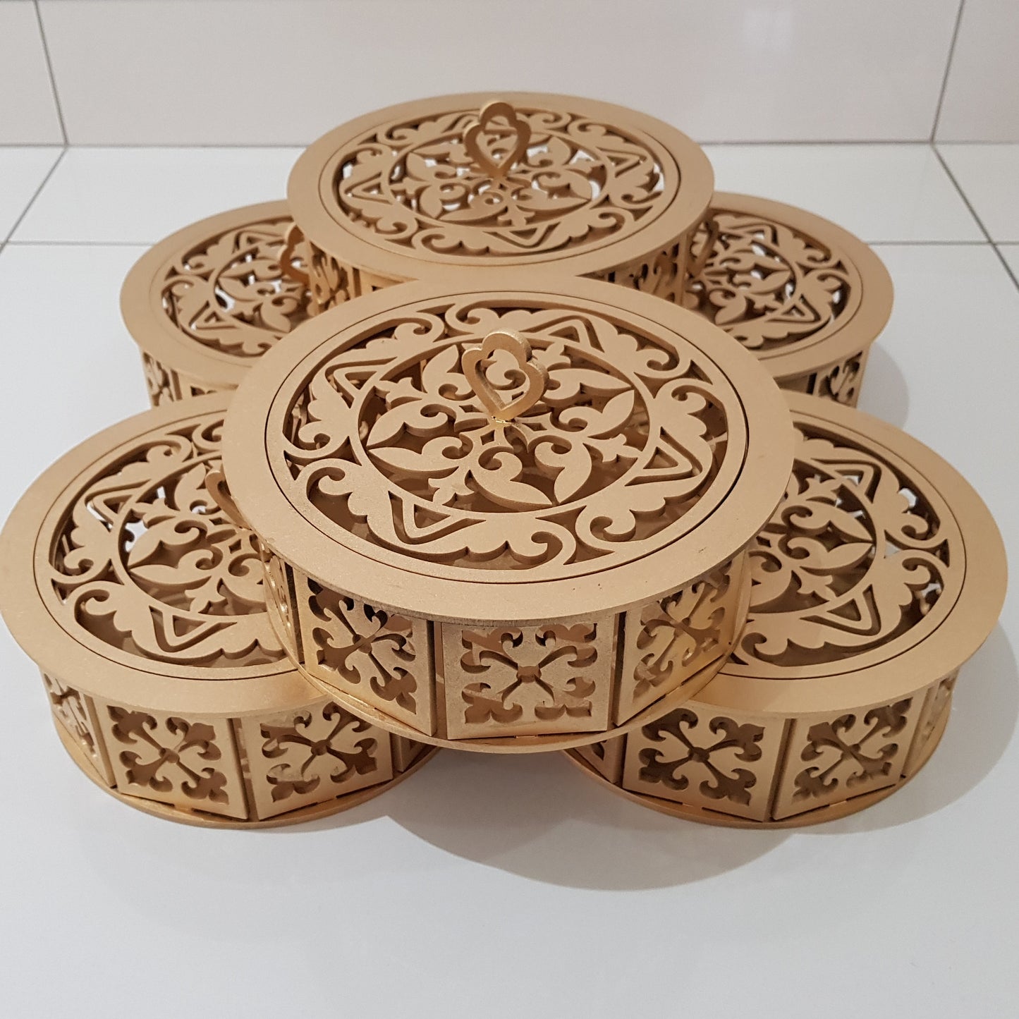 Round Lasercut Box