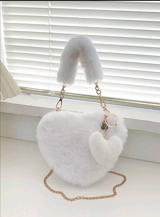 Heart Fur Bag