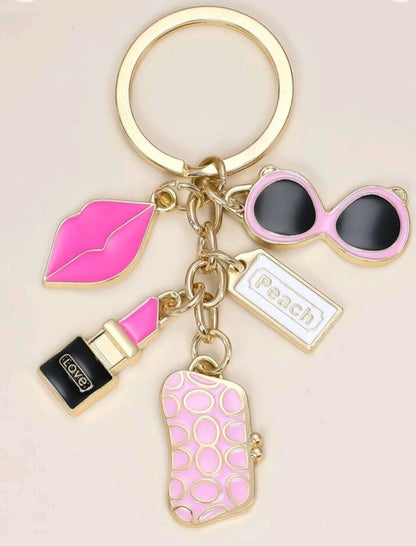 Assorted keychains