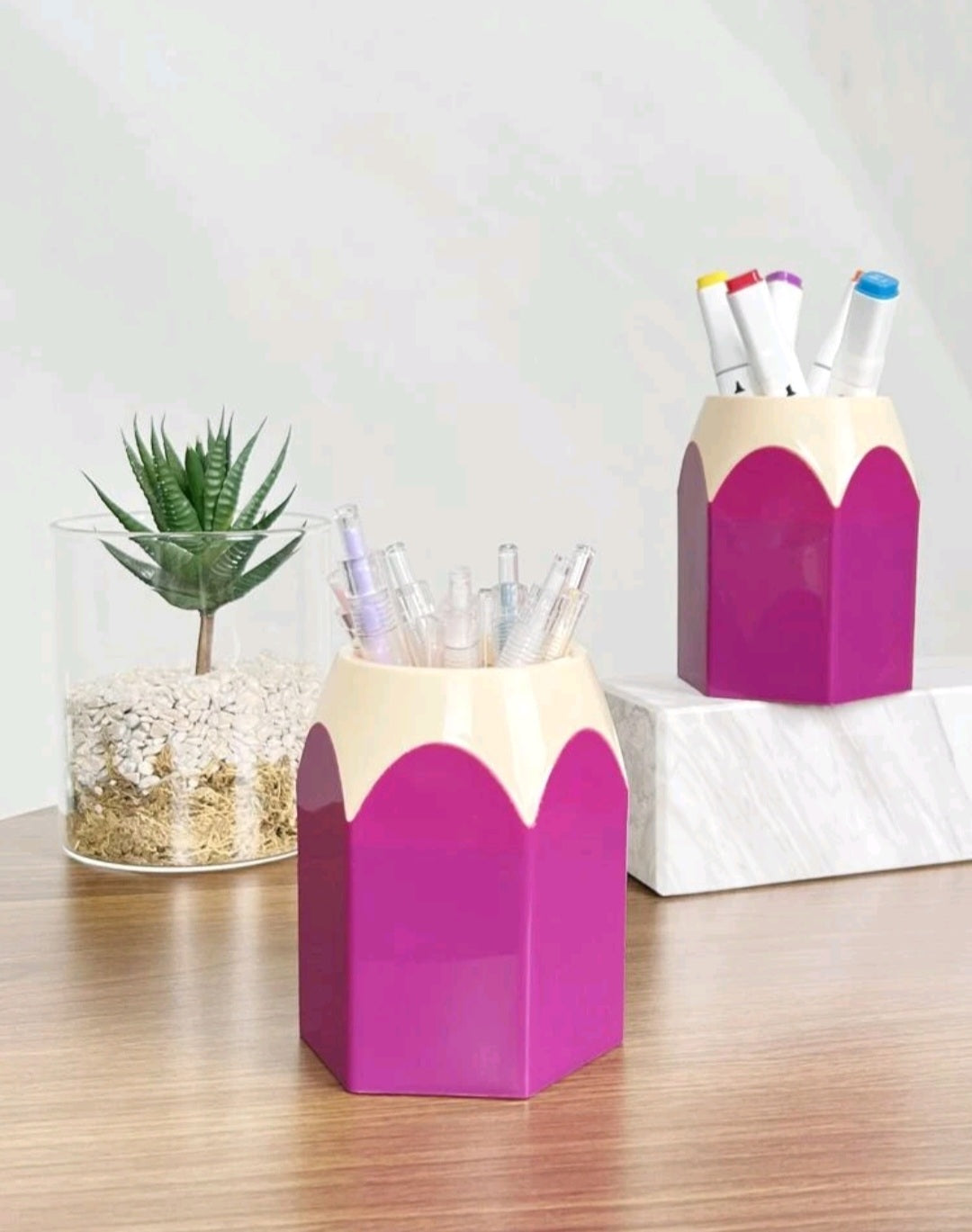 Pencil Shaped Pen Holder