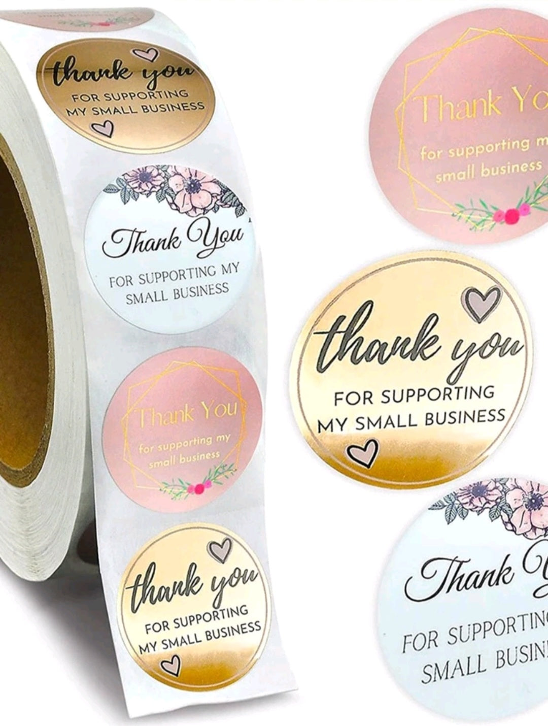 Thank You Stickers – MUAH