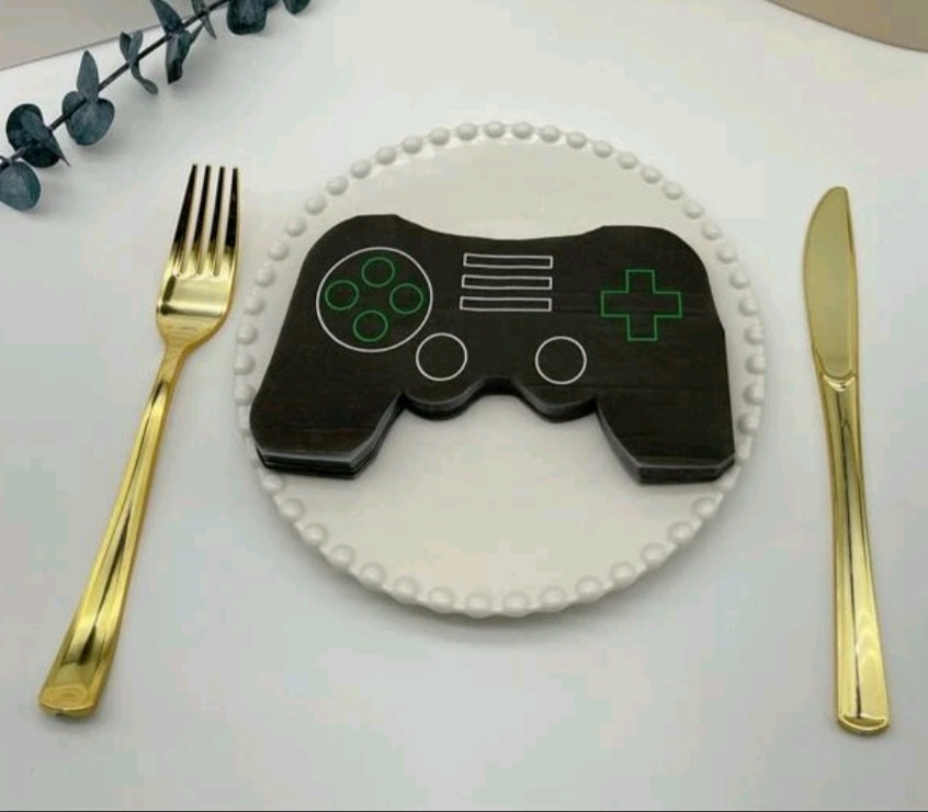 Controller Shaped Serviettes