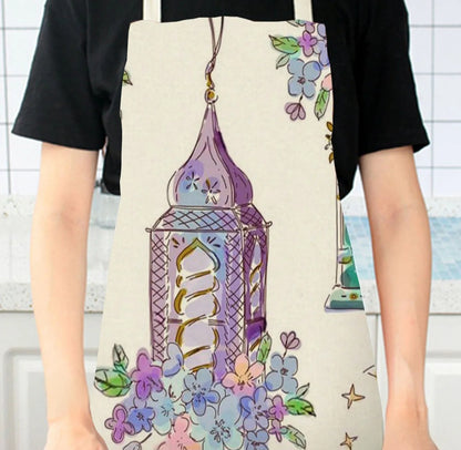 Floral Lantern Apron