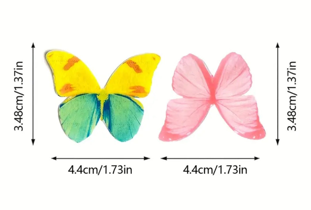 Edible Wafer Butterflies