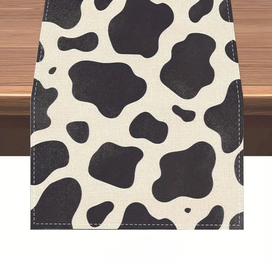 Cow Print Runner