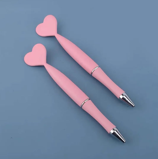 Pink Heart Pens