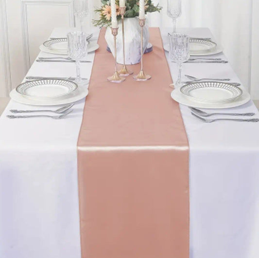 Pink Satin Runner