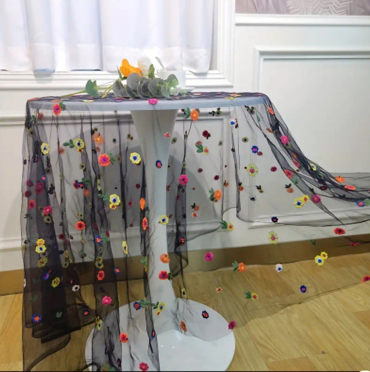 Floral Table Net