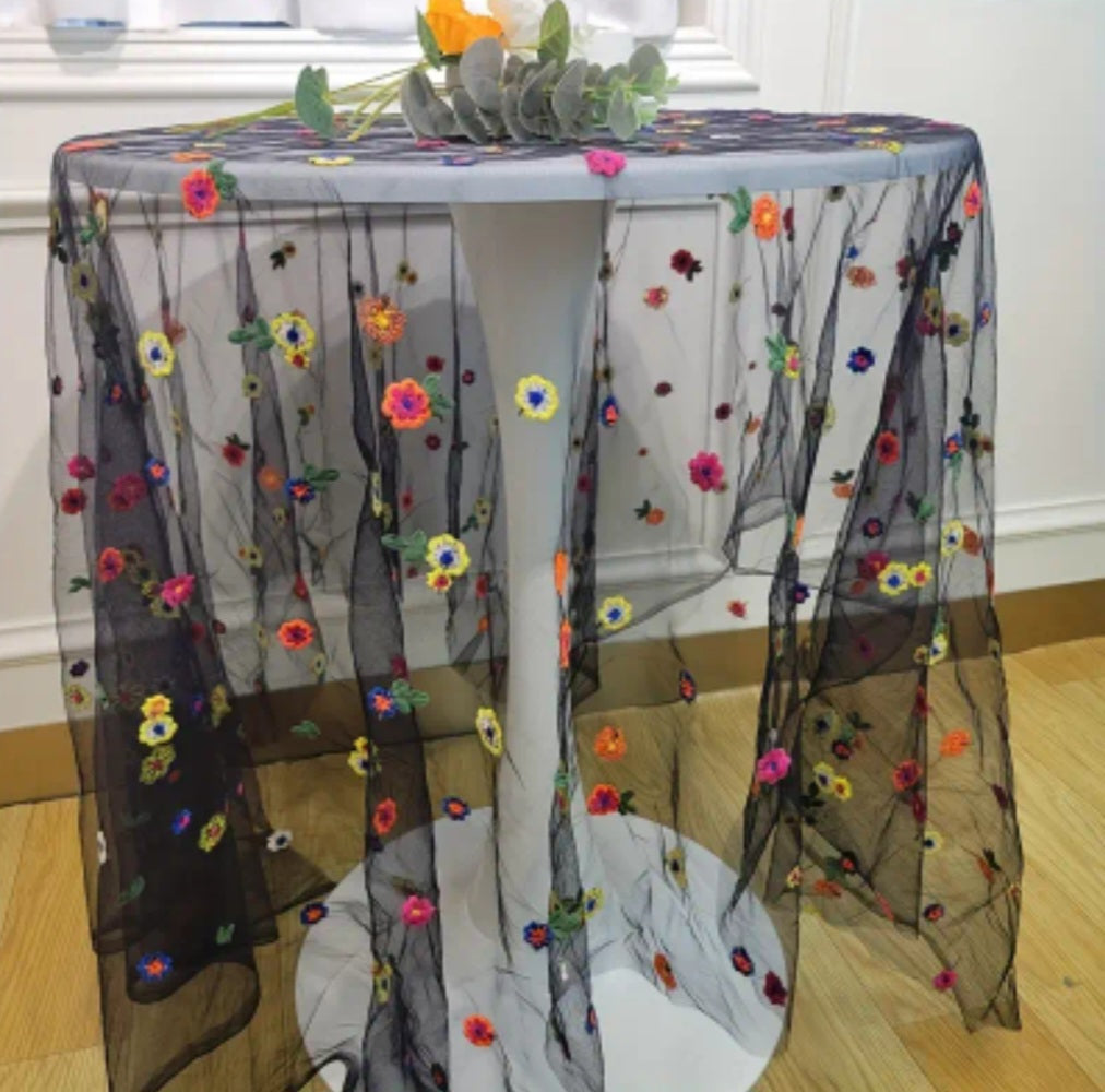 Floral Table Net