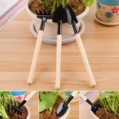 3 piece mini garden tool set