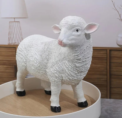 Large Sheep Figurine 30cm