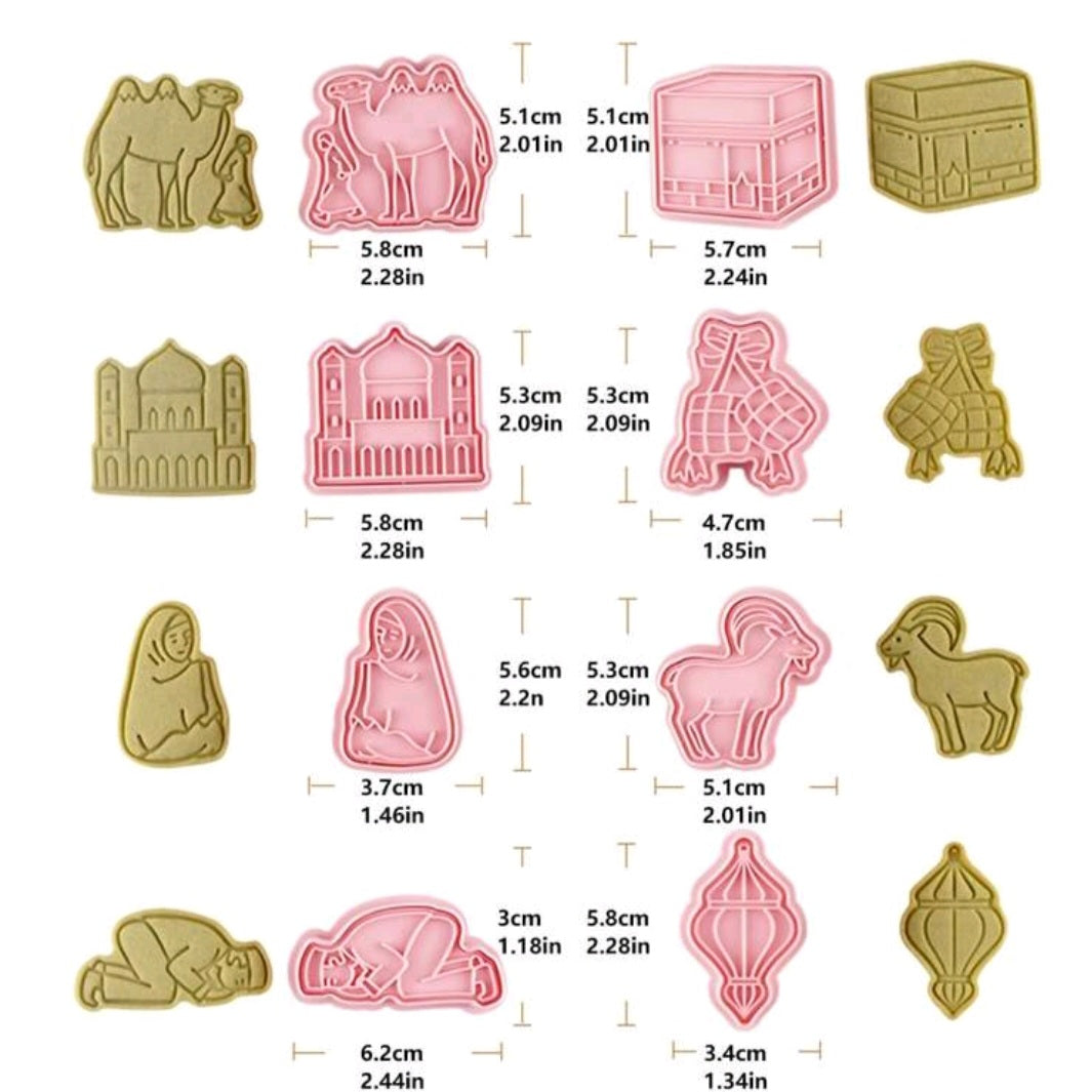 Ramadan/Eid Cookie Cutters