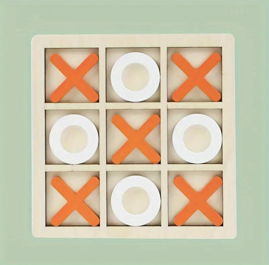 X & O wooden game