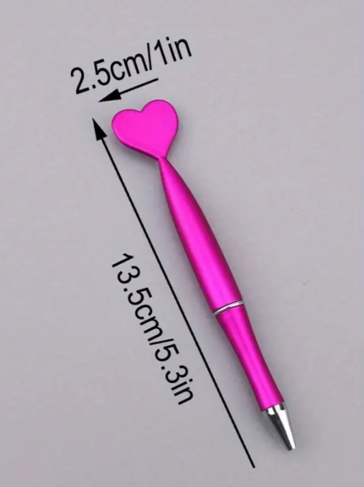 Pink Heart Pens