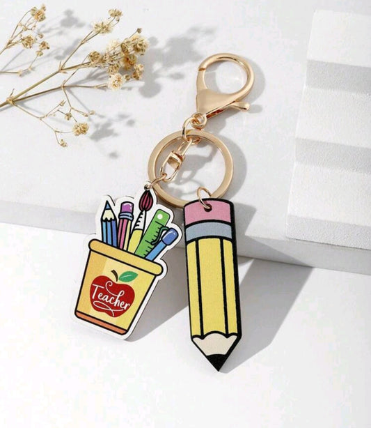 Teacher Keyring