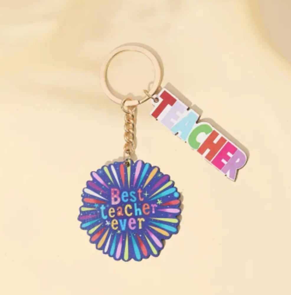 Teacher Keyring