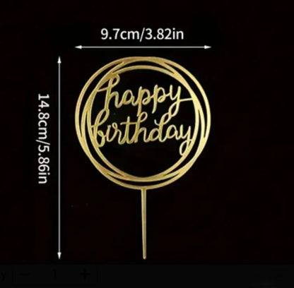 Happy Birthday Topper