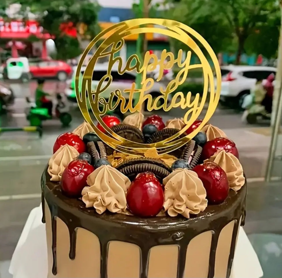 Happy Birthday Topper