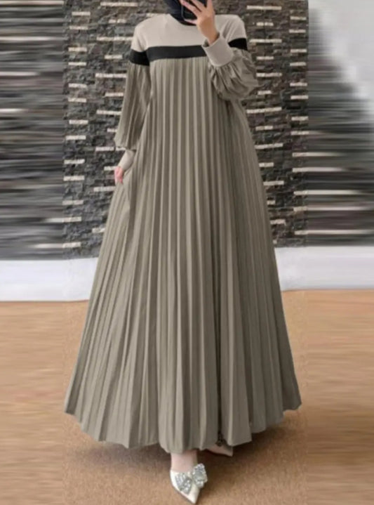Pleated Abaya