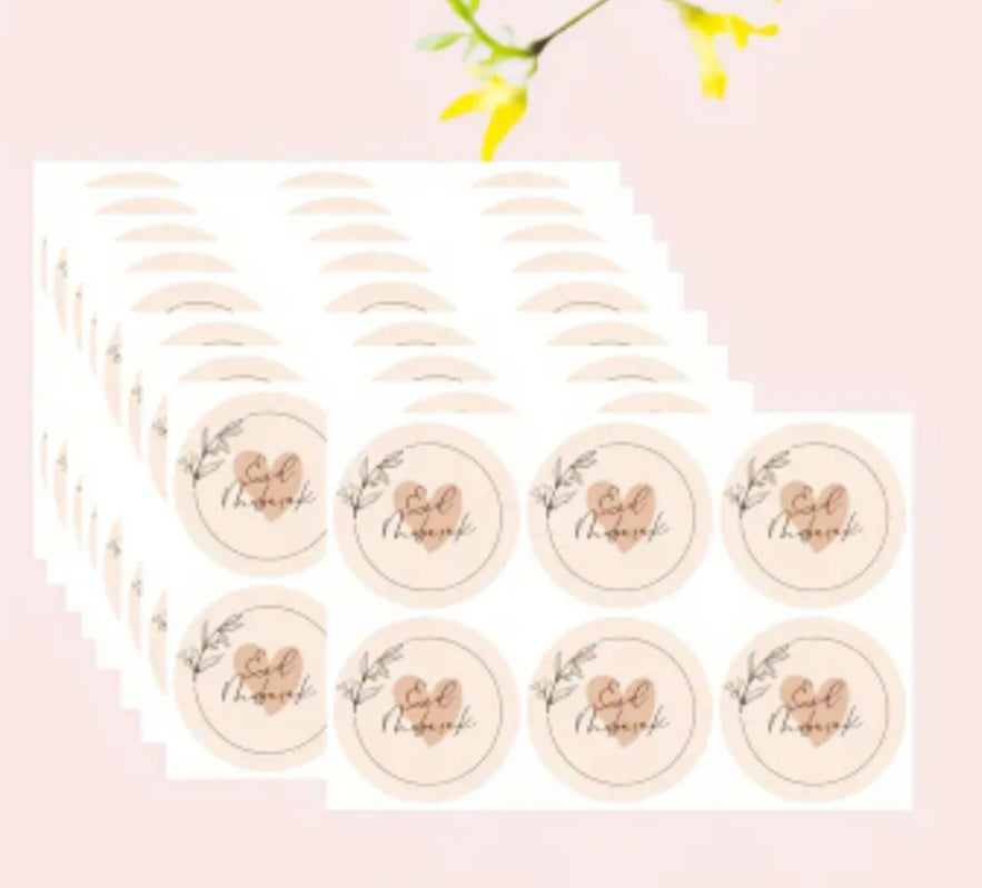 Eid Mubarak Stickers - pack of 72 (4cm diameter)